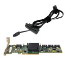 HP LSI SAS9212-4i 4-Port 6Gb PCIe x8 SAS/SATA RAID Controller + Kabel 689576-001