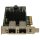 EMULEX / DELL LightPulse LPE12002 8Gb PCIe x8 FC Server Adapter 0R7WP7 R7WP7