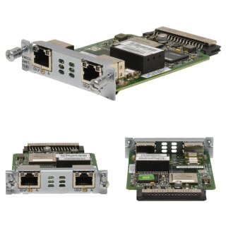 Cisco VWIC3-2MFT-T1/E1 2-Port T1/E1 Multiflex Trunk Voice WAN Card 73-13420-01