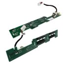 Fujitsu A3C40137287-GS01 SAS Backplane 4x2.5" für Primergy RX200 S7 + Kabel