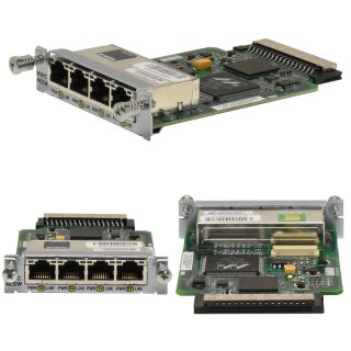 Cisco HWIC-4ESW 4-Port Fast Ethernet WAN Interface Card 73-8474-06