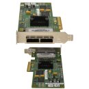 LSI SAS3801E dual 3 Gb SAS PCI Express x8 Server Adapter  LP