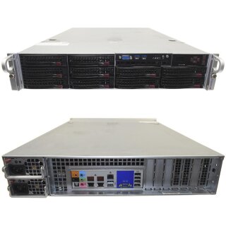 Supermicro CSE-829 2U Rack Server  X9DRW-3LN4F+ 2x E5-2667 V2 CPU 16GB RAM SAS829BTQ
