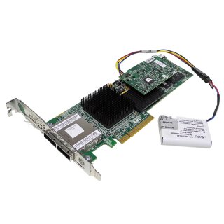 AMCC 3ware 9690SA-8E SAS/SATA RAID Controller 700-3404-01N + BBU Module