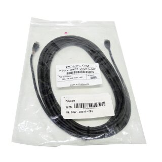 Polycom HDX Mikrofon Kabel Walta to Walta 25ft. (7.6m) neu 2457-23216-001