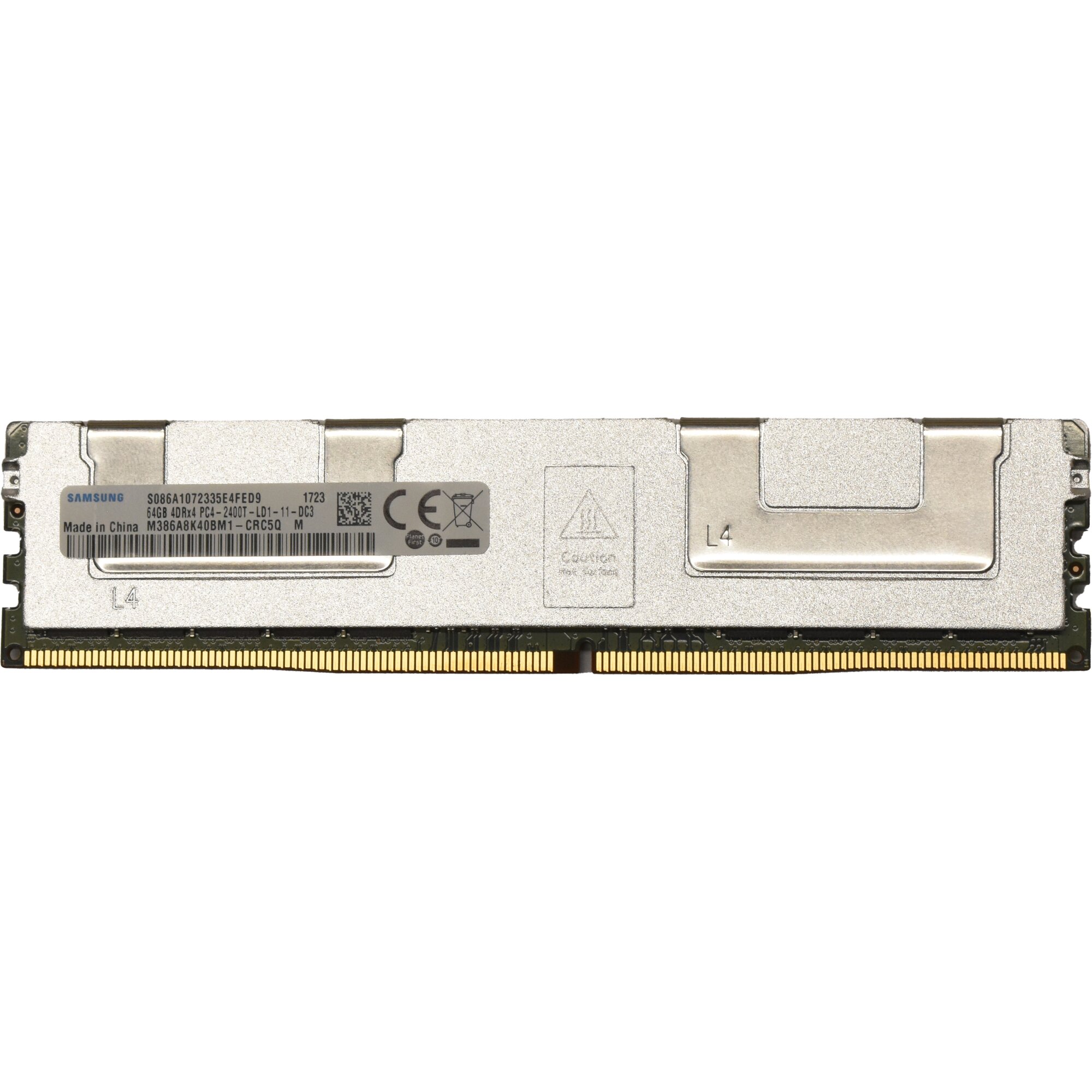 Samsung 64GB DDR4 4DRx4 PC4-2400T-L RAM M386A8K40BM1-CRC - Piospartslap