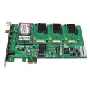 OpenVox G400E 4-Channel PCIe x1 GSM Card + 1x WCDMA Module WCD100