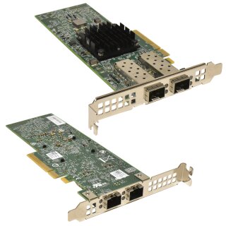 DELL BroadCom 57412 Netzwerk Karte 2x10GbE Port PCIe 0GMW01 GMW01 2x 10G GBIC FP