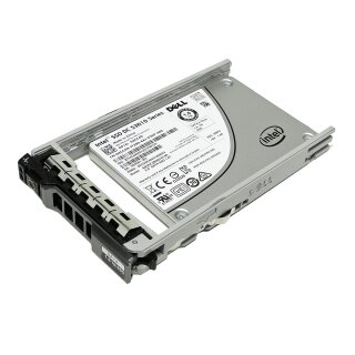 Dell Intel DC S3610 Series 1.6TB 2.5" 6G SATA SSD SSDSC2BX016T4R 02CC4N + Rahmen