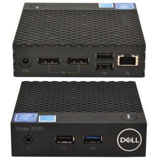 Dell Wyse 3040 Thin Client Atom x5-Z8350 1.44GHz CPU 2GB RAM 8GB eMMC WIFI PSU