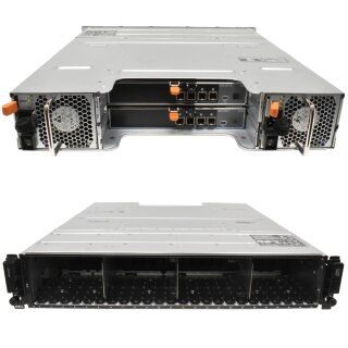 Dell PowerVault MD1420 2U 2x PV12G Controller V9K2G 2x PSU 24x 1,8TB 0GP3FR 2.5 + Rails