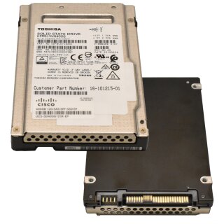 Cisco Toshiba 400 GB 2.5“ 12Gbps SAS SFF SSD Festplatte UCS-SD400G123X-EP