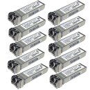 10 x Finisar FTLF8528P3BNV-E5 SFP+ 1000Base-SX 8.5 Gb...