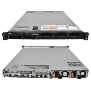 Dell PowerEdge R630 Rack Server 2x E5-2680 v4 32GB DDR4 RAM 8 Bay 2,5" H330mini