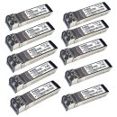 10 x AVAGO AFBR-57D7APZ-E2 SFP+ 8.5 Gb/s Short Wave FC Transceiver 019-078-042