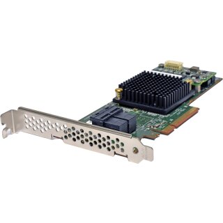 Adaptec TCA-00333-02-G ASR-7805 1G SAS RAID Controller Card with AFM-700 CC Battery & 2x SFF-8643 - SFF-8087 Cable