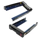 8 x HP HDD Caddy Rahmen 3.5 Zoll SAS / SATA G8 G9 G10 DL360 DL380 651314-001