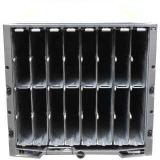 Dell PowerEdge M1000e BladeCenter BMX01 für 32 Stück x M420 Blade 6x C2700A PSU 2x RK095  iKVM 0K036D 10U