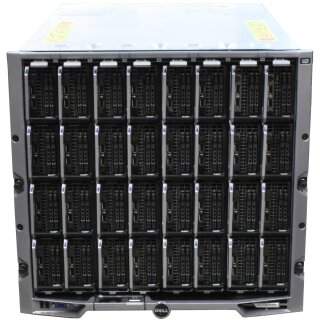 Dell PowerEdge M1000e BladeCenter 32 Stück x M420 Blade 2x E5-2430 v2 no RAM