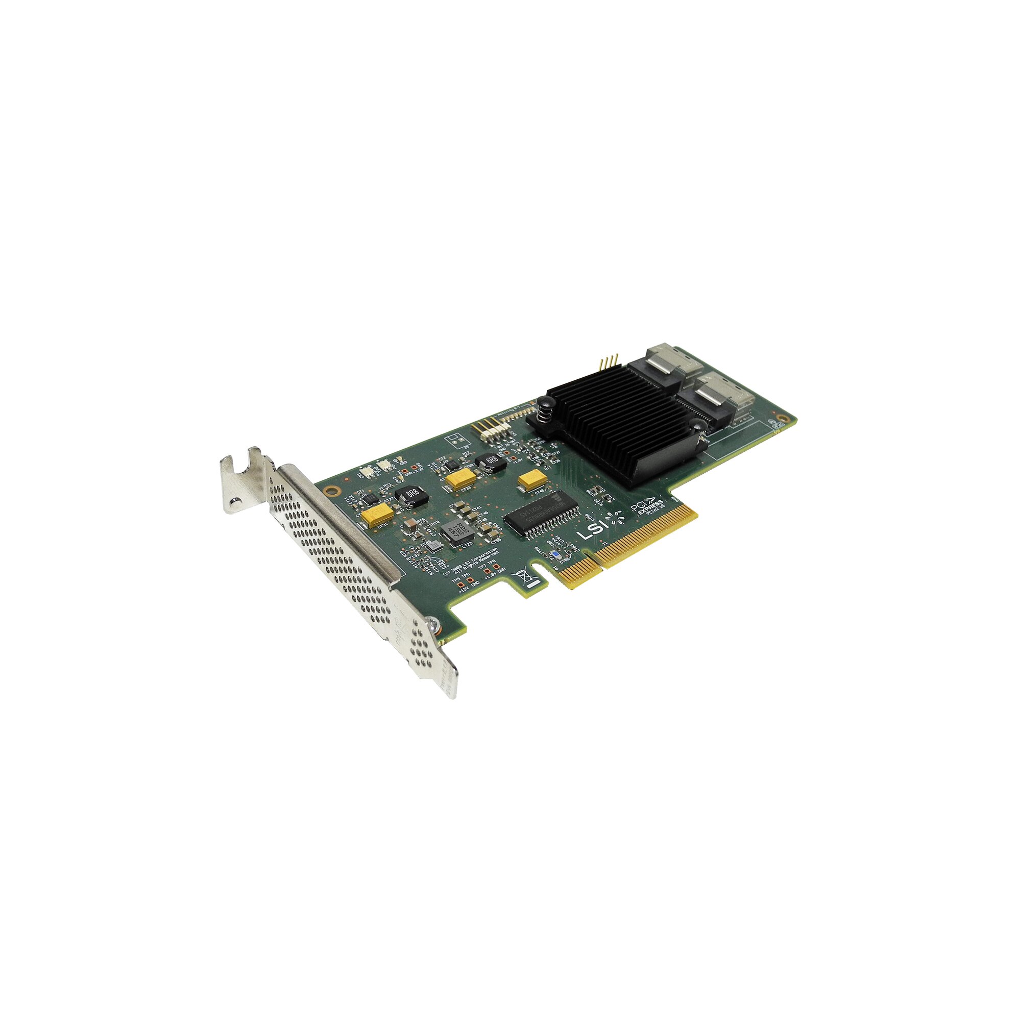 LSI SAS9211-8i 6 Gb/s PCIe x8 SAS/SATA RAID Controller H3-25104