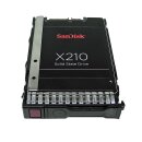 HP SanDisk X210 512GB SATA 6Gb SSD mit Rahmen für ProLiant DL G8 G9 724447-001