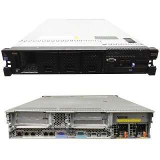 IBM x3650 M3 Server ohne CPU ohne RAM 2x Kühler 8 Bay 2.5"