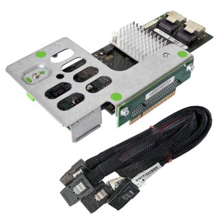 Fujitsu Primergy RX200 S6 PCIe x8 SAS RAID Controller D2616-A12 GS4 +SAS Kabel