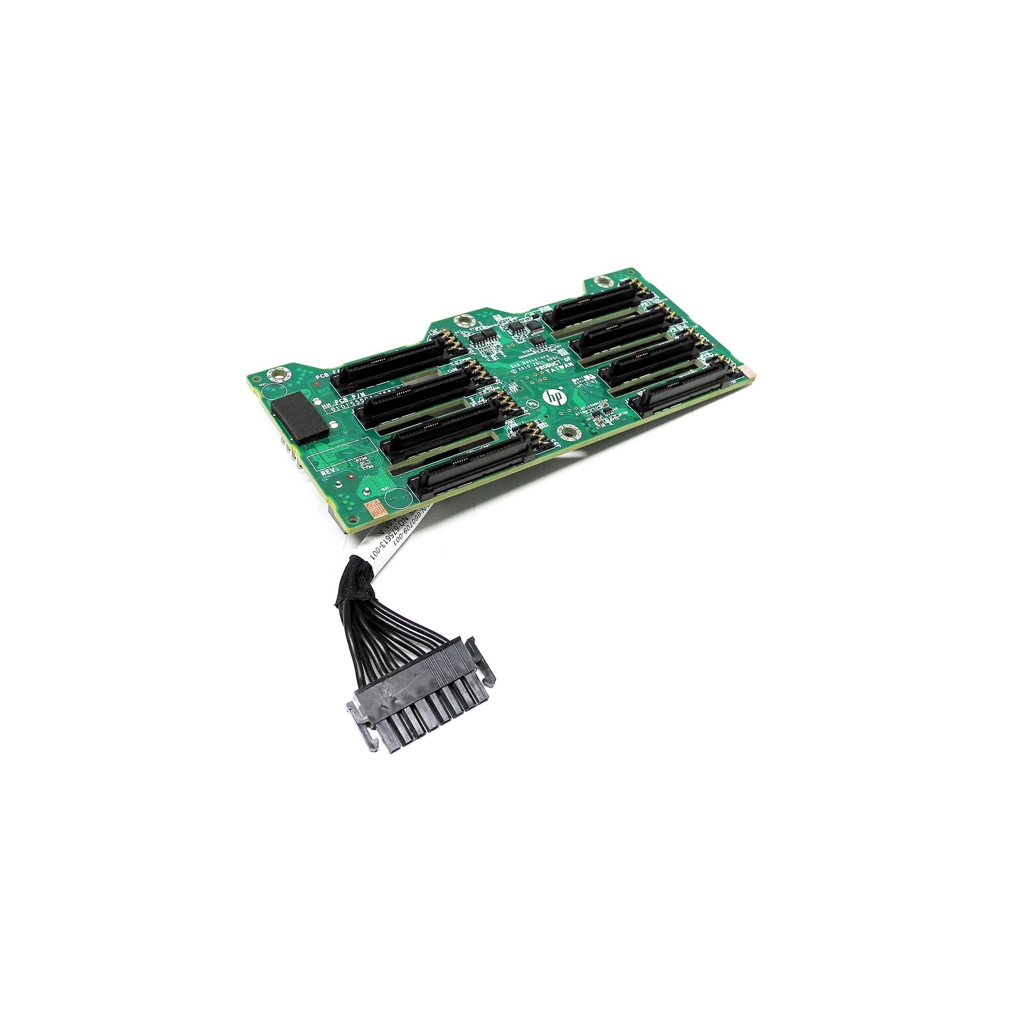 HP 8 x SAS 2.5 Zoll Backplane for DL380p G8 643705-001 + Power Kabel ...