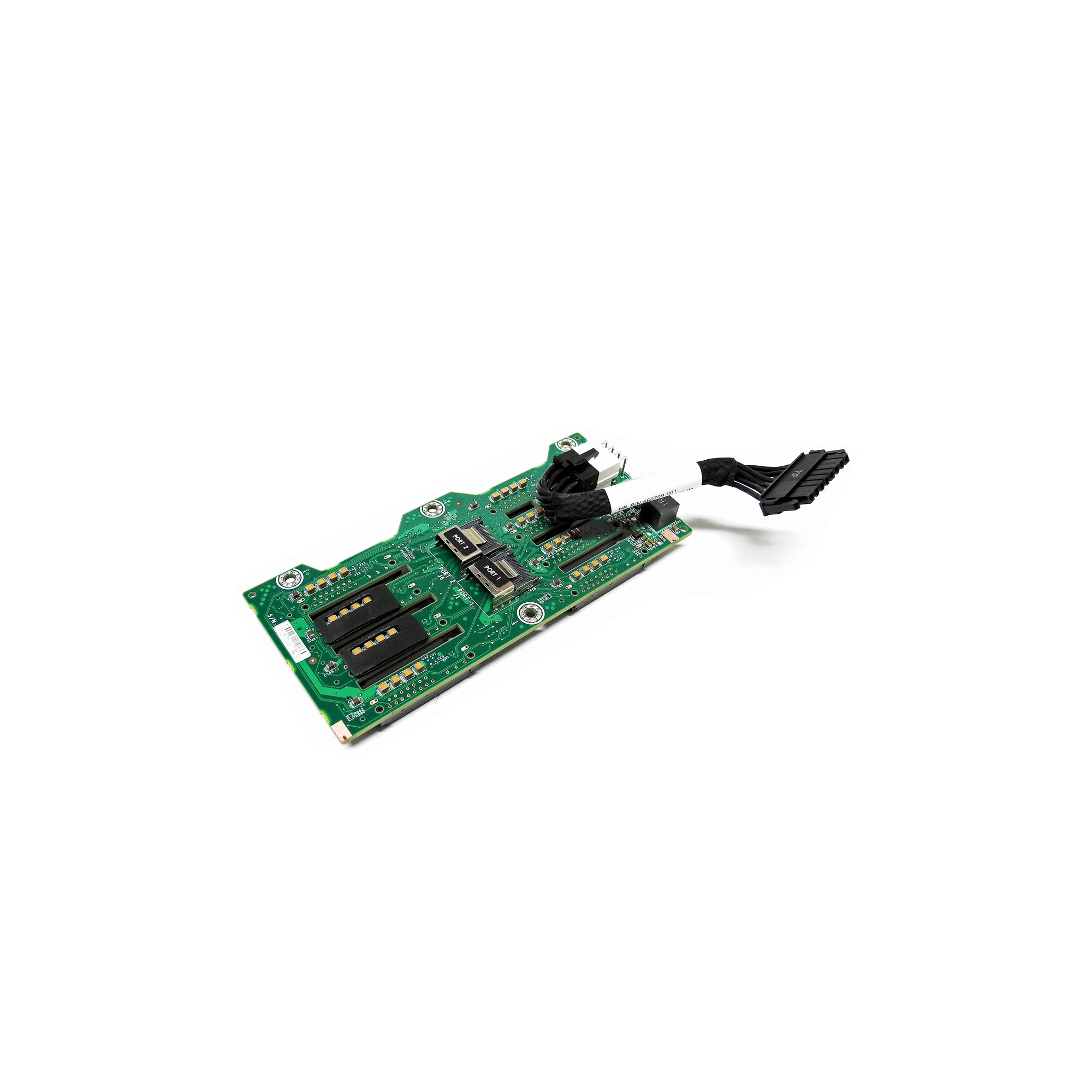 HP 8 x SAS 2.5 Zoll Backplane for DL380p G8 643705-001 + Power Kabel ...