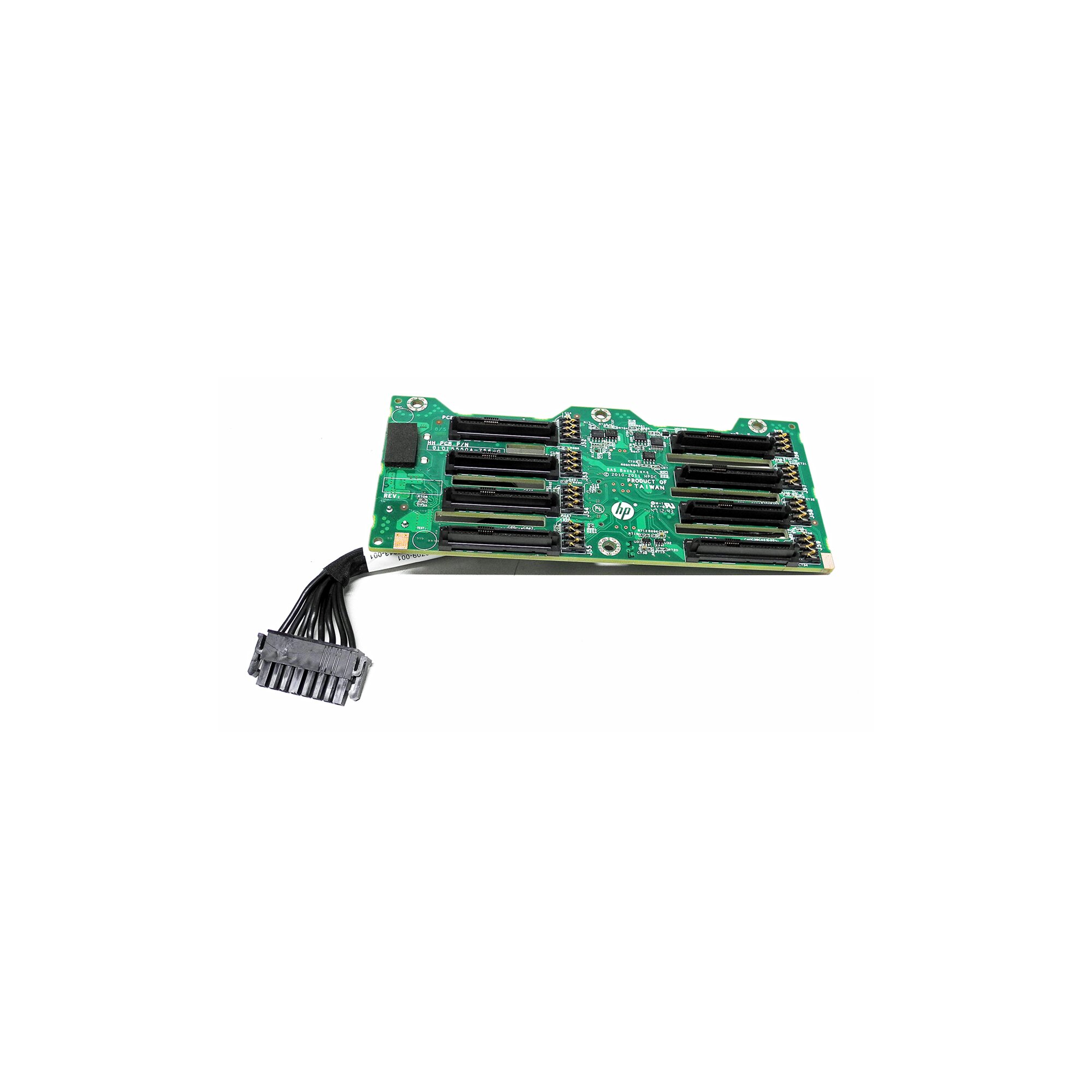 HP 8 x SAS 2.5 Zoll Backplane for DL380p G8 643705-001 + Power Kabel ...