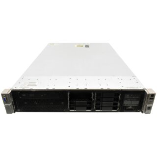 HP ProLiant DL380p G8 2xE5-2680 V2 64GB RAM 8 Bay 2.5 Zoll 533FLR-T