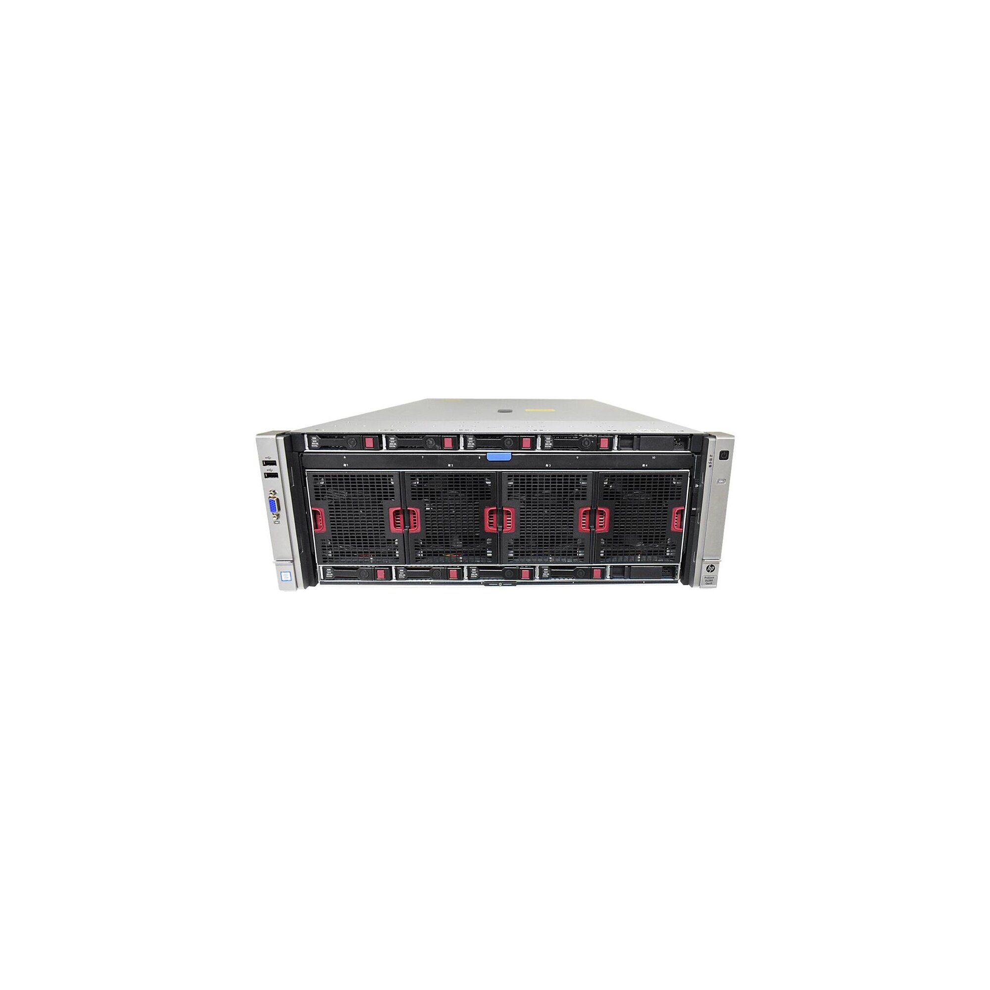 Servidor HP ProLiant DL580 Gen9 - Intel Xeon E7-8880V4 22core, 512GB DDR4, 10 Baias de 2,5 -2