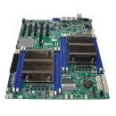Supermicro ATX Mainboard X9DRD- iF Rev.1.10 2x LGA 2011 Socket 2x CPU Kühler
