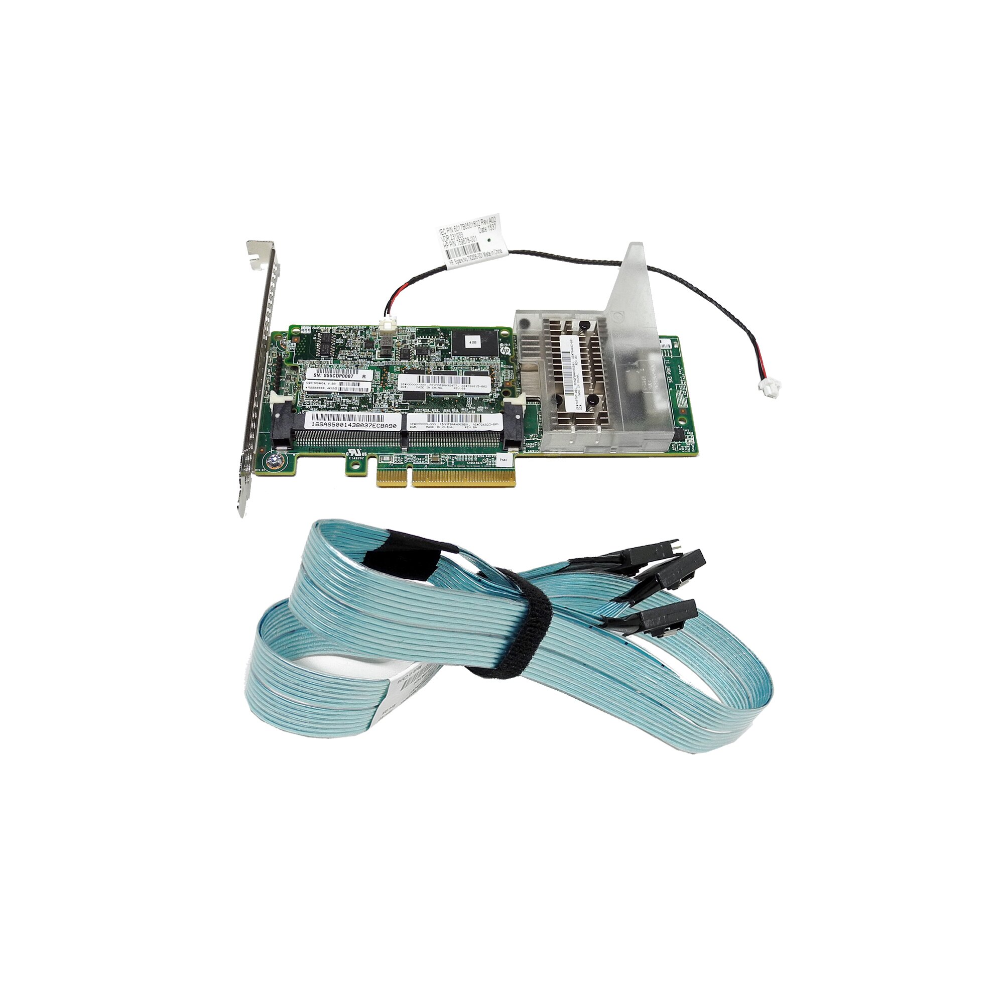 thumbnail image 2 of HP Smart Array P840 12Gb/s SAS RAID Controller 4GB FBWC + 2x SAS Cables | 761880-001 2 of 2
