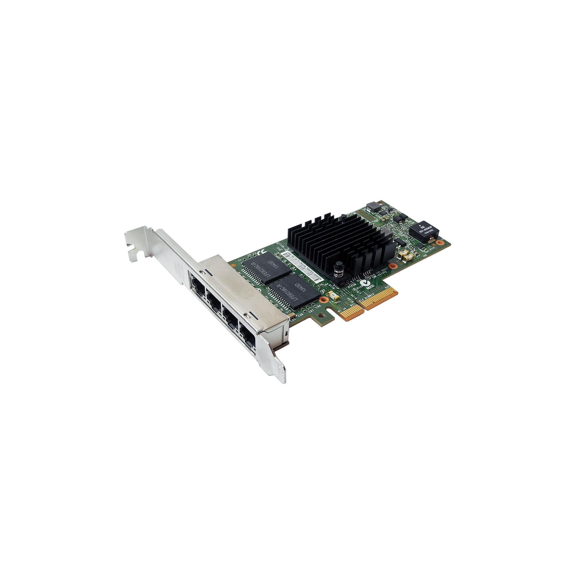 Dell 0NWK2 I350-T4 Quad Port PCI-E Ethernet Adapter - 4 Port Network Card, PCI-E 2.1 X4 Interface