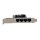 Dell I350-T4 4-Port PCIe x4 Gigabit Ethernet Network Adapter 00NWK2 0X8DHT FP