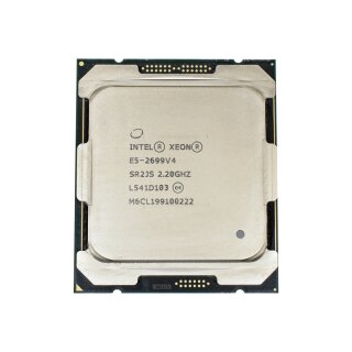 Intel Xeon Processor E5-2699 V4 55 MB SmartCache 2.2 GHz 22C FCLGA2011-3 SR2JS