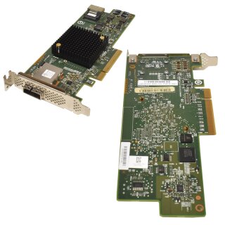 LSI Broadcom SAS9207-4i4e SAS 6Gb/s PCIe x8  Controller H3-25434-00 LP