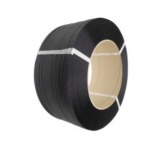 STRAPEX PP-Umreifungsband Schwarz 280 mm Kern 11,7mm x 0.6mm x 2400m neu
