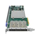 NetApp 111-02026+B0 110-00401+B0 4-Port 12Gb QSFP PCIe x8 Network Adapter