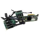 LSI SAS3082E-R IBM ServeRAID BR10i PCe x8 RAID Controller 44E8690 + 2x Backplane