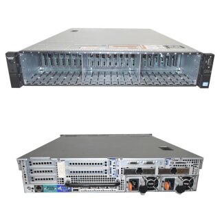 Dell PowerEdge R720xd ohne CPU ohne RAM 2x Kühler H710mini 24x SFF 2,5