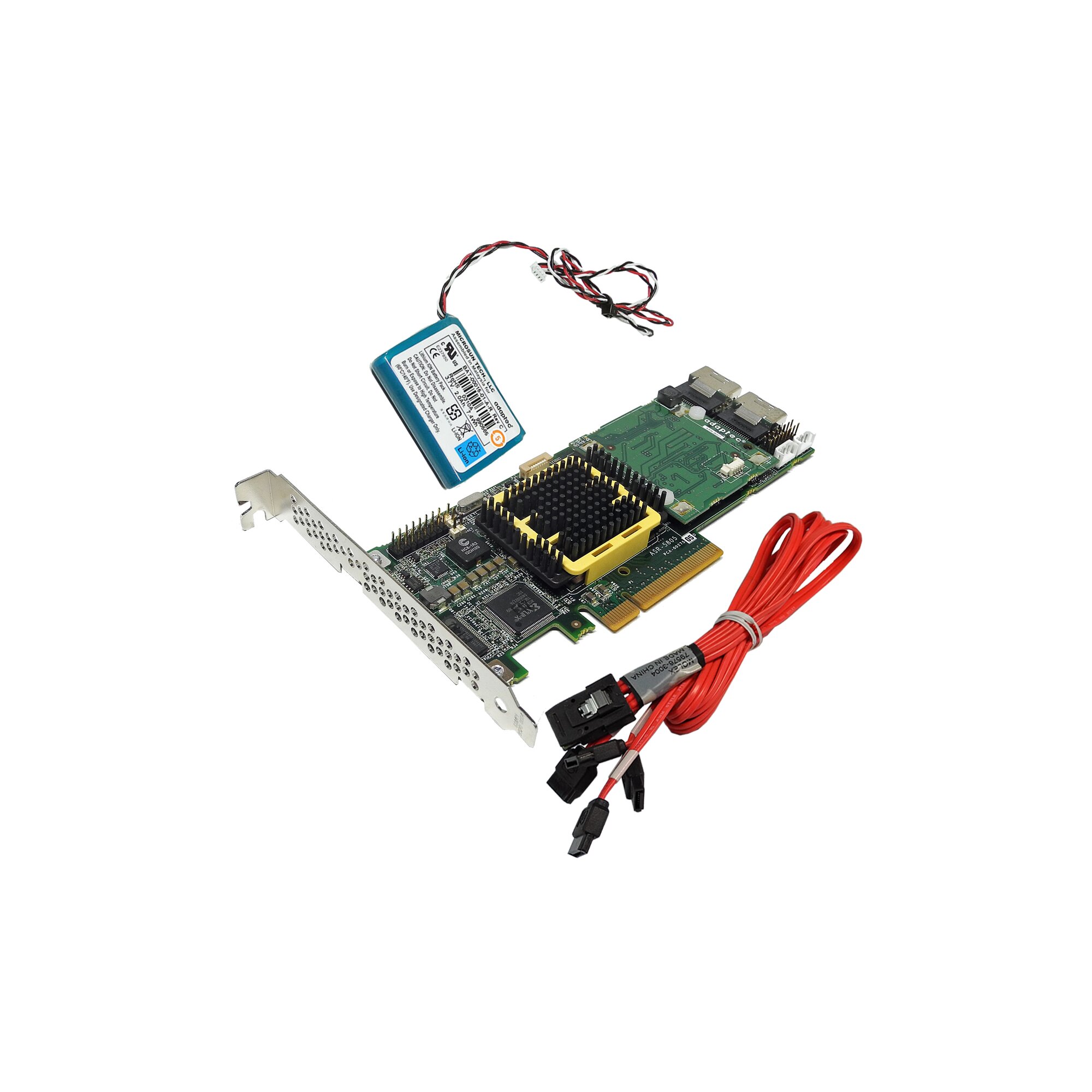 Adaptec ASR5805 2Port 3 Gb 512 MB PCIe x8 SAS RAID Controller +BBU