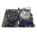 Intel PC Mainboard DX79TO with Fan Heatsink / Lüfter Kühler LGA2011 + I/O Shield
