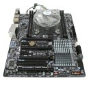 Gigabyte PC Mainboard GA-X79UD3 with Fan Heatsink / Lüfter Kühler + I/O Shield