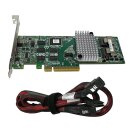 Cisco LSI MR SAS 9261-8i 8-Port 6 Gb/s PCIe x8 RAID Controller FP + 2x SAS Kabel