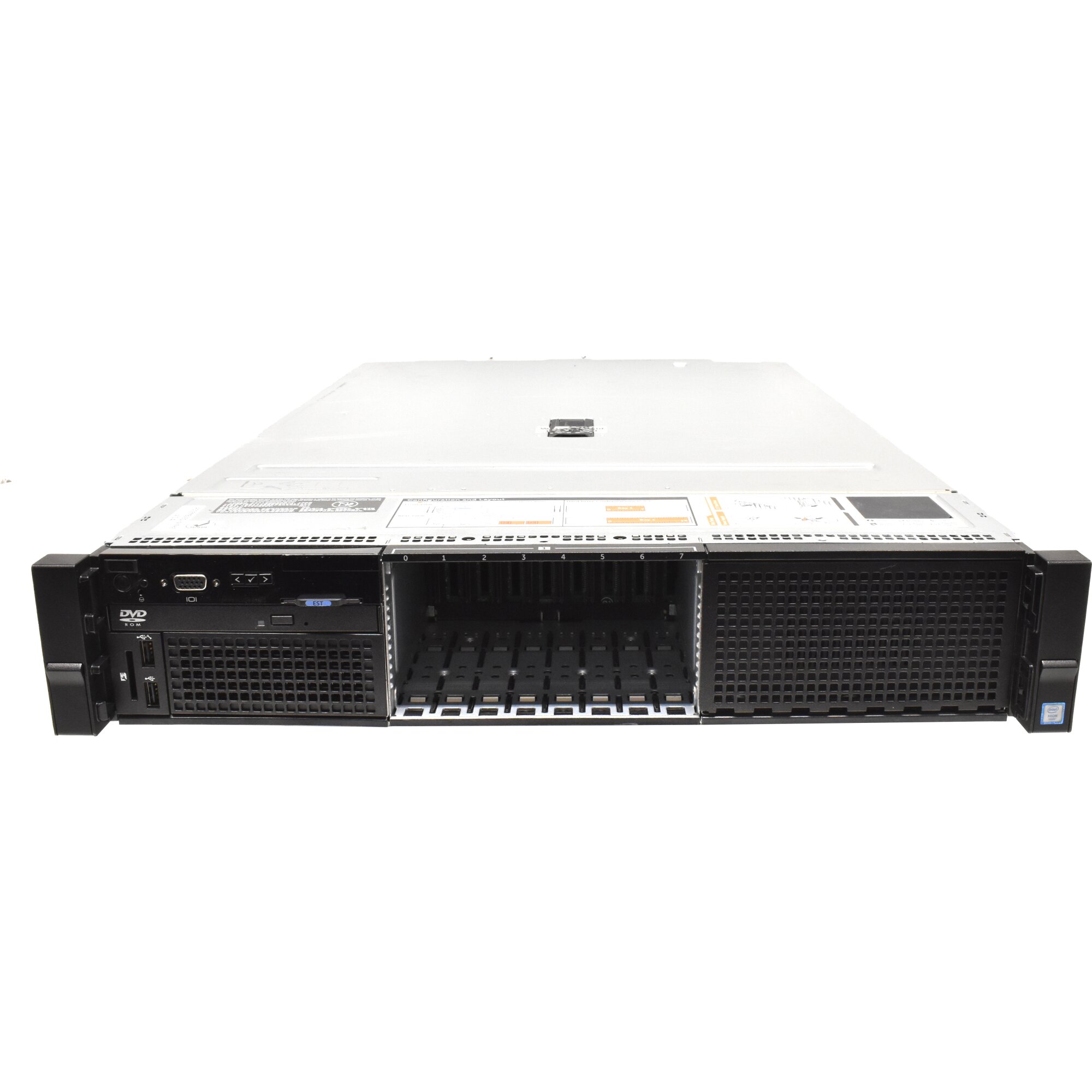 Dell PowerEdge R730 Rack Server 2U ohne CPU ohne RAM 2x HS 8x SFF 2.5 ...