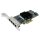IBM Intel I350-T4 4-Port PCIe x4 Gigabit Ethernet Network Adapter 00AG522 FP
