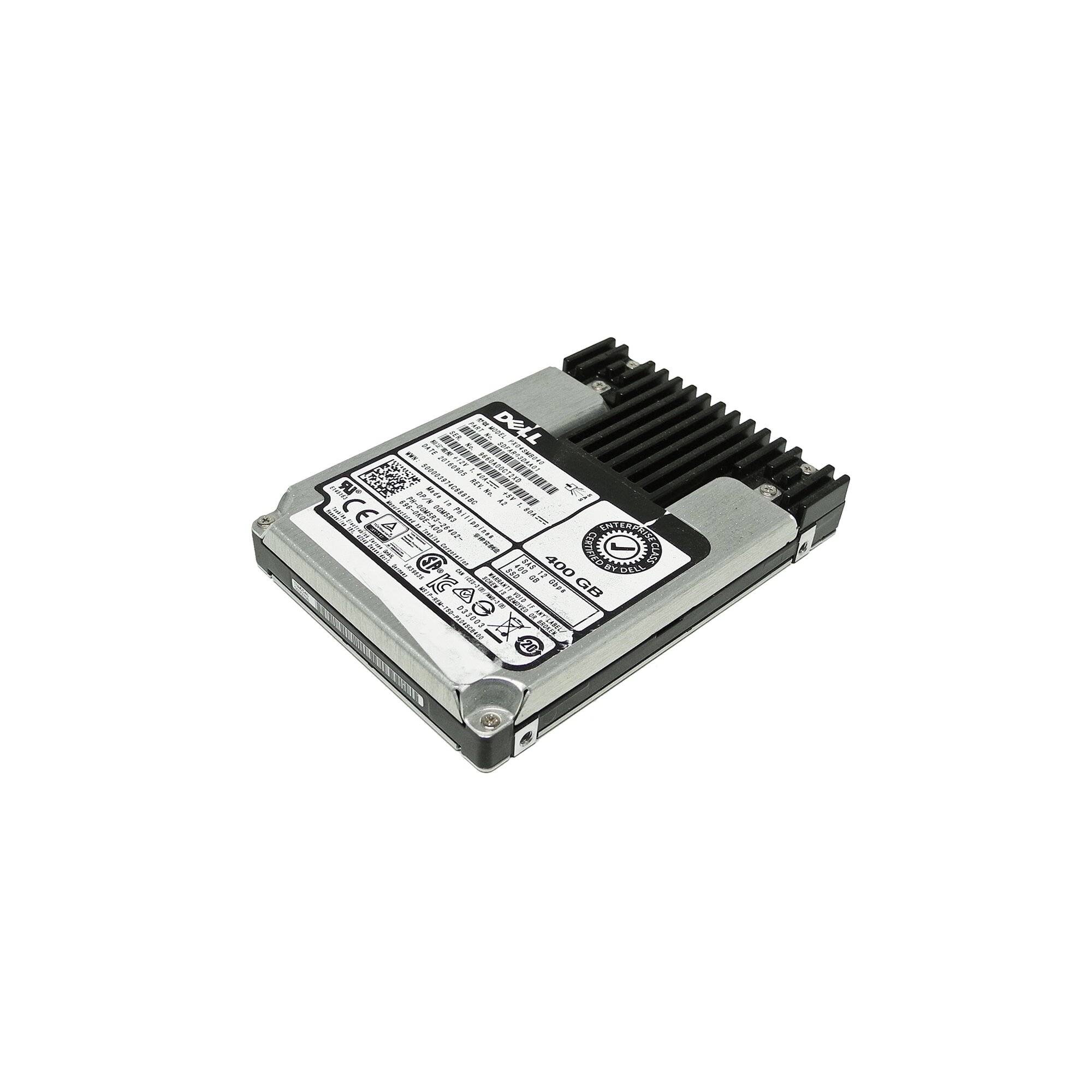 Dell Toshiba PX04SHB040 400GB SAS 12Gb/s 2.5“ Solid State Drive (SSD ...