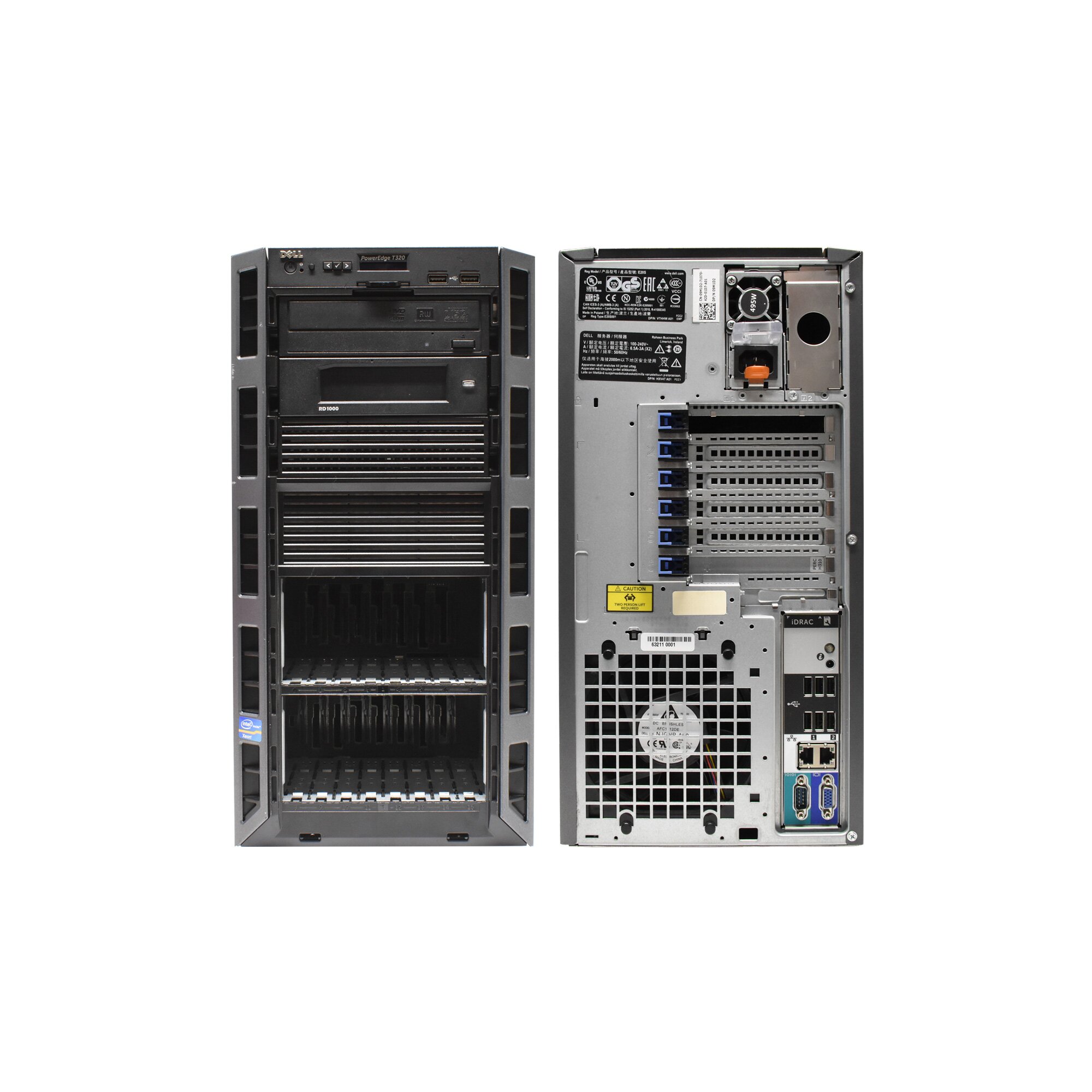 Dell PowerEdge T320 Tower Xeon E5-2407 v2 QC 2.4GHz 32GB RAM Dell PowerEdge T320 Tower Xeon E5-2407 v2 QC 2.4GHz 32GB RAM